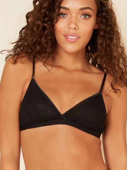 Soire Confidence bralette without underwire, black COSABELLA