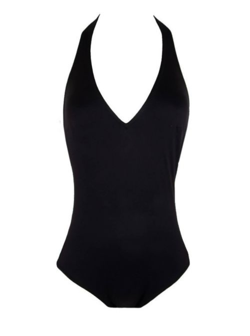 La Double Mix one-piece swimsuit, black ANTIGEL