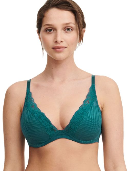 Brooklyn  underwired moulded bra, orient green PASSIONATA