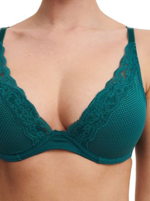 Brooklyn  underwired moulded bra, orient green PASSIONATA