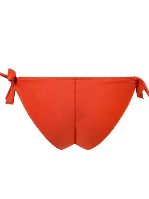 L'Ecocherie low waist bikini swimsuit brief, orange brule
