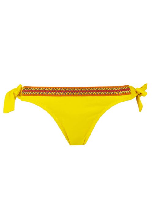 L'Ecocherie low waist bikini swimsuit brief, yellow