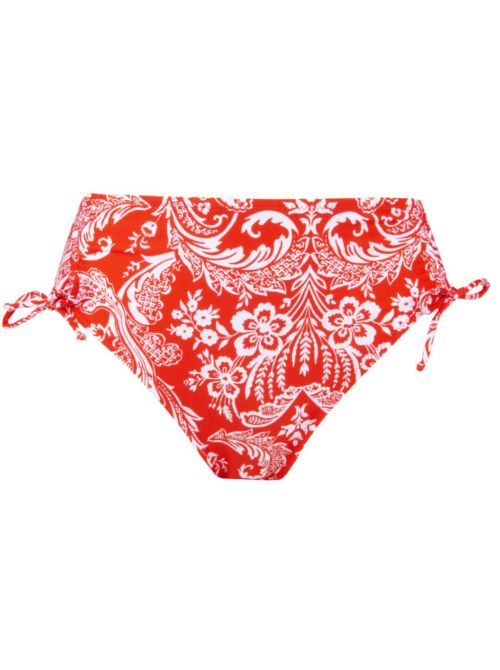 La Bandana drawstring bikini bottom, rouge