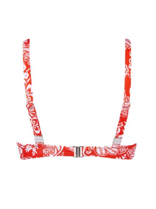 The bandana triangle with underwire, rouge