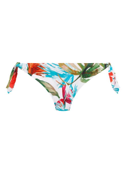 Kiawah Island  Bikini Brief with laces, aquamarine
